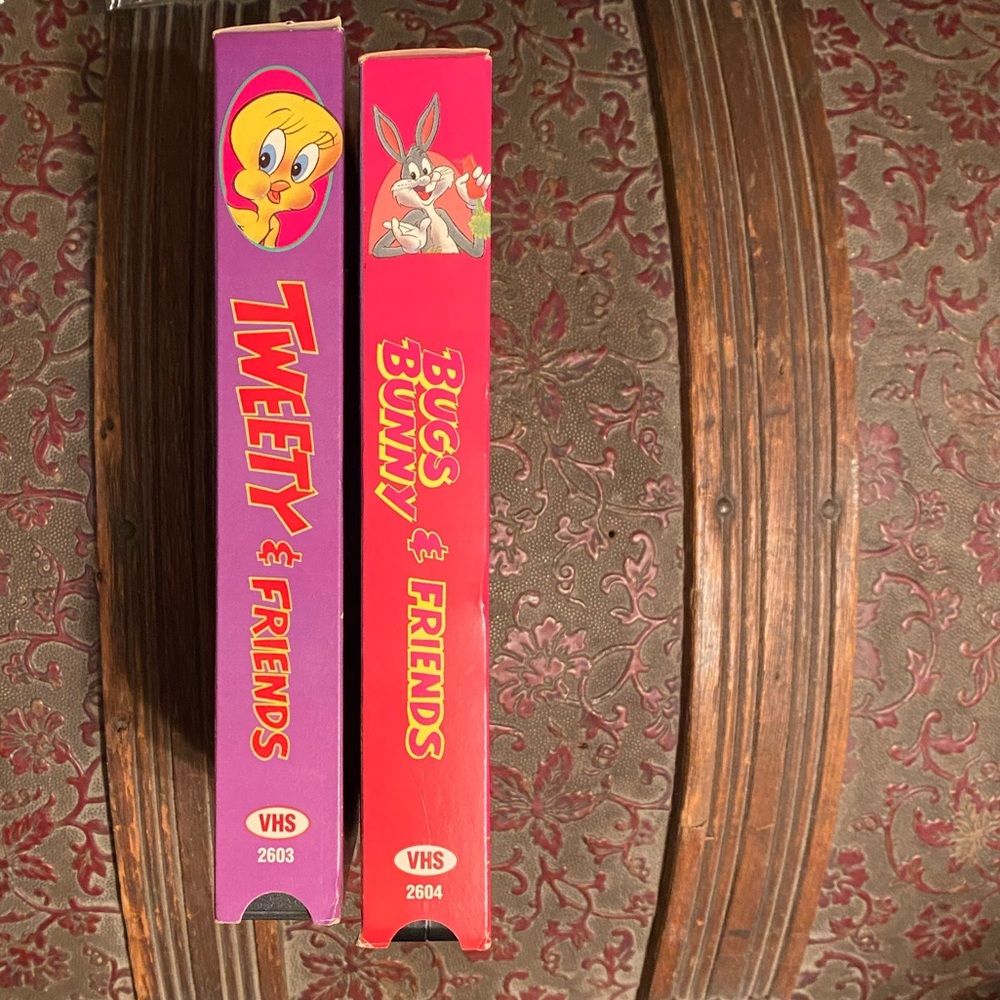 Bugs Bunny & Friends + Tweety & Friends, VHS, approx 30 mins each